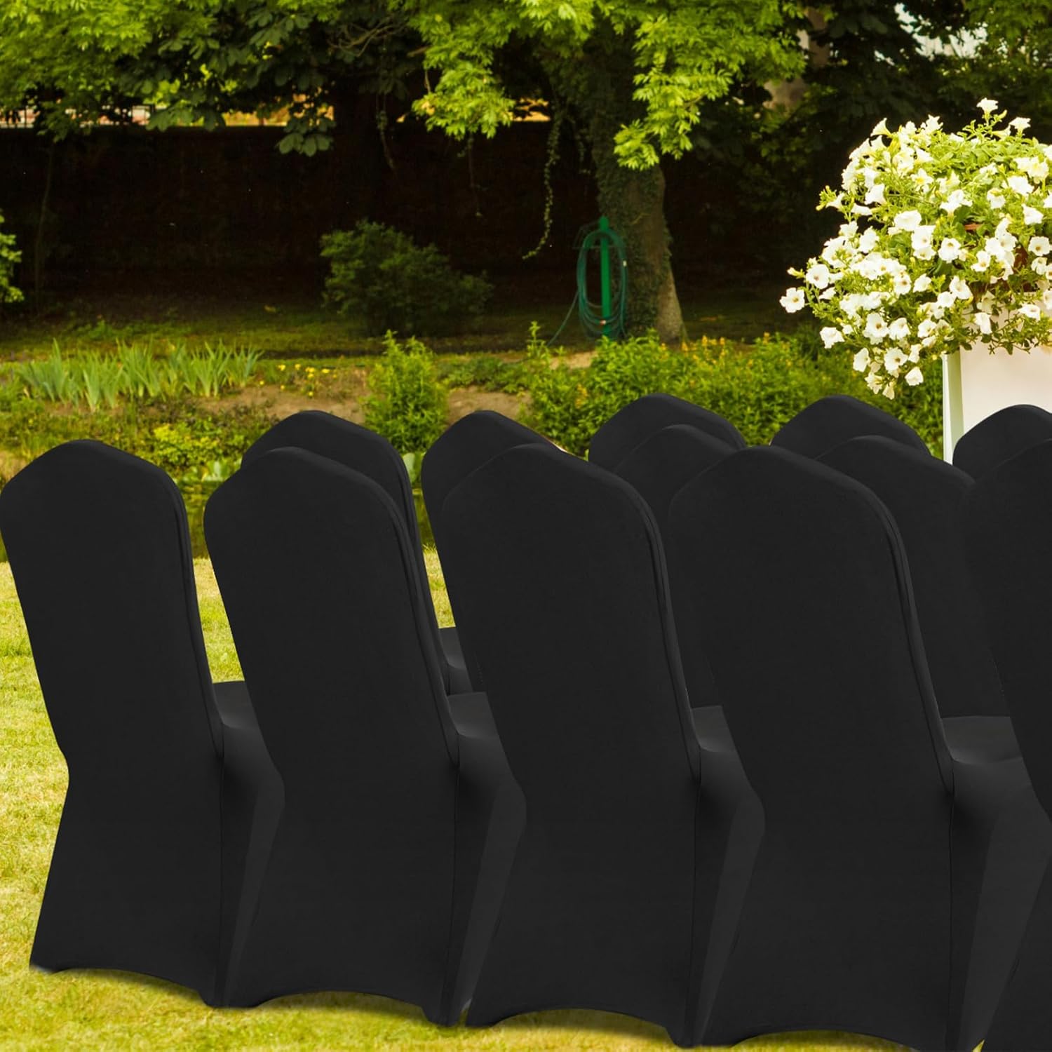 Black Banquet Chair Covers