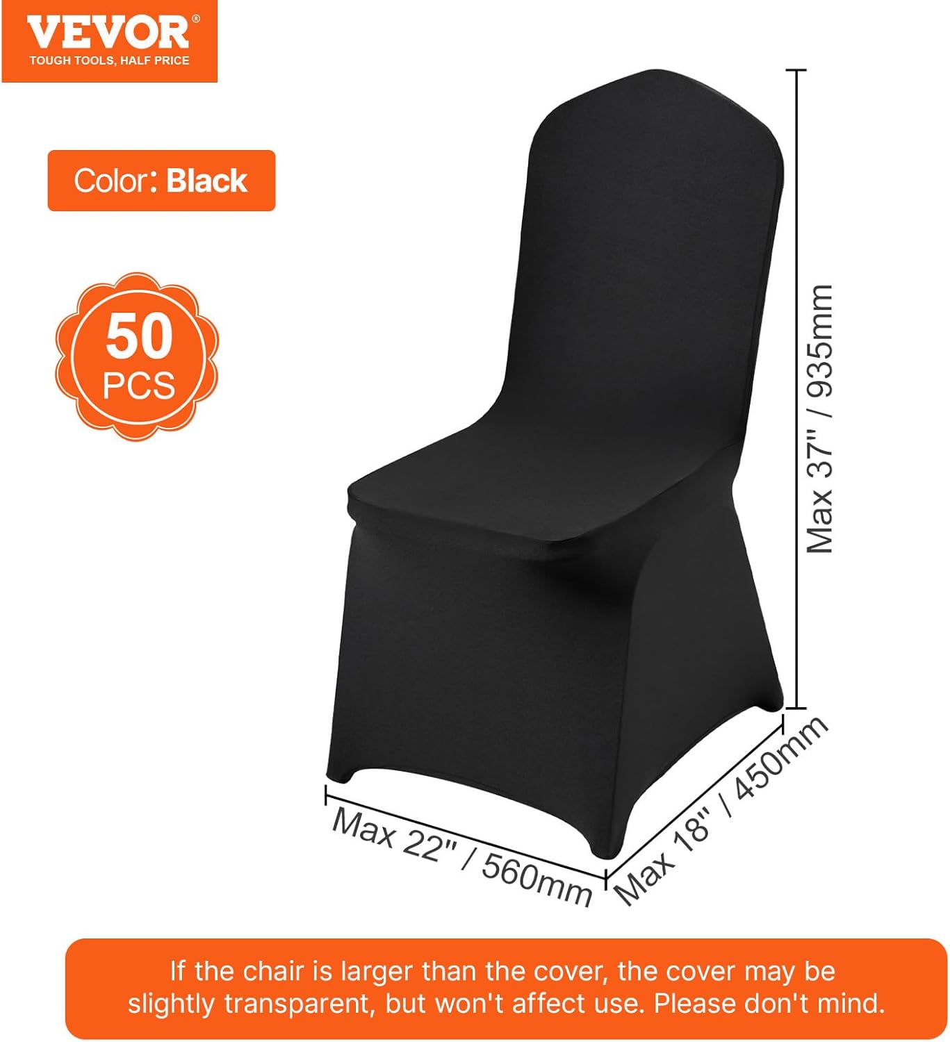 Black Banquet Chair Covers