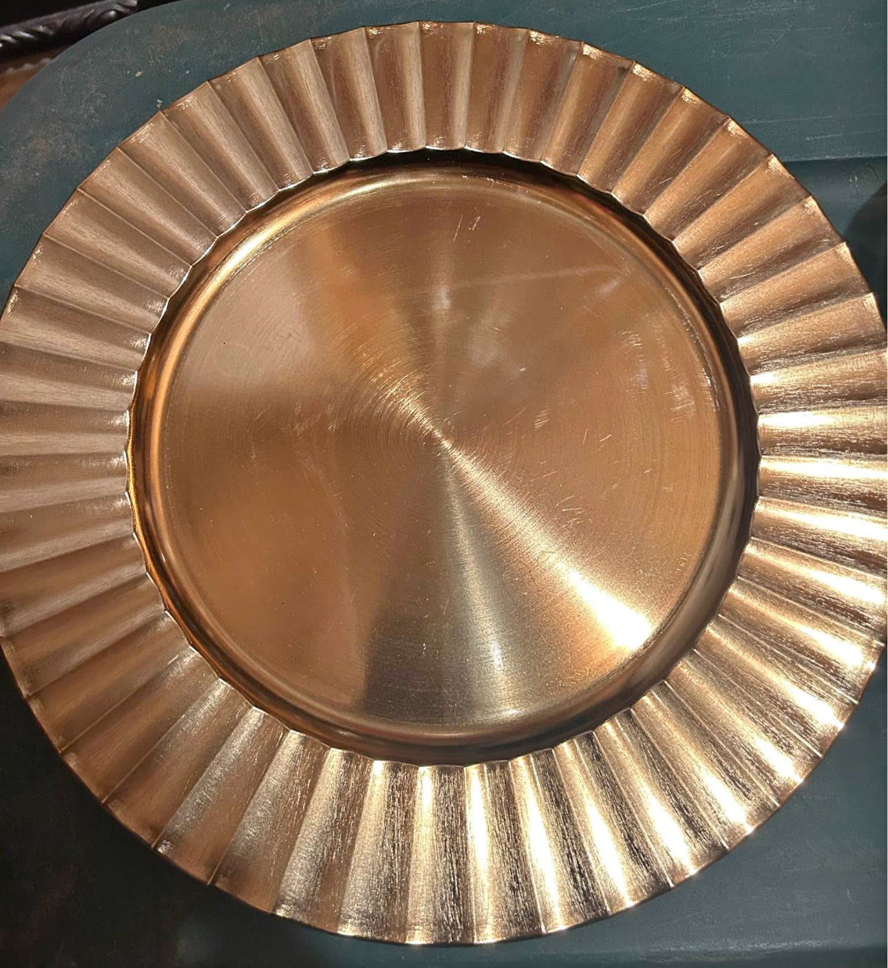 Gold Chargers